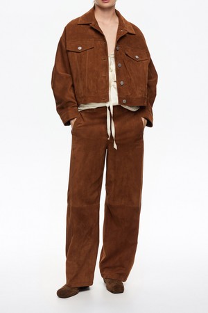 [25FW] 빔바이롤라 카라멜 스웨이드 재킷 B256AWL002CME