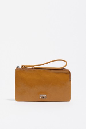 [25FW] 빔바이롤라 카라멜 레더 동전 지갑 라지 B256AIV028CMF