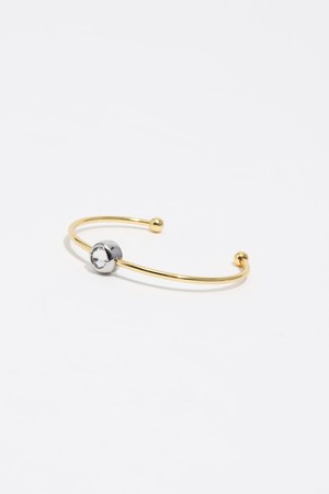 [25FW] 빔바이롤라 투톤 크리스털 팔찌 B256AIX014GOF