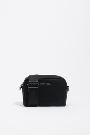 [25FW] 빔바이롤라 블랙 나일론 크로스바디백 B256AIB041BKF