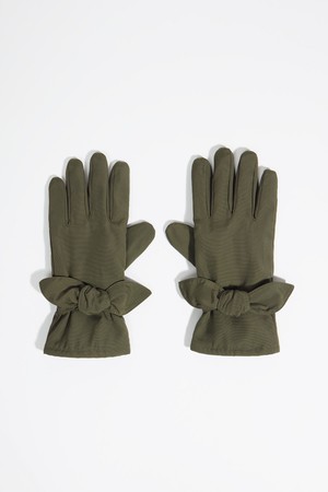 [25FW] 카키 나일론 장갑 B256AIG004KAB