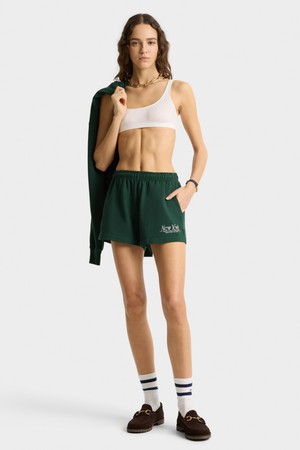 [공식] 스포티앤리치 NY 94 짐 쇼츠 R255AW7016_GREEN-a