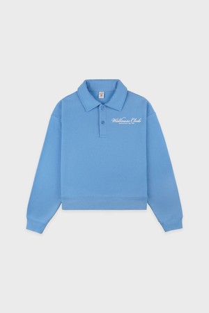 [공식] 스포티앤리치 웰니스 클럽 MC 폴로 - 블루 R255AW1005