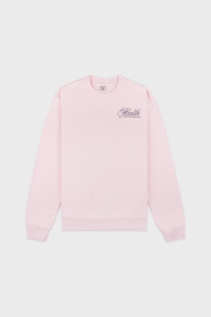 [공식] 스포티앤리치 헬스 스크립트 크루넥 남여공용 - 핑크 R255AWW007_PINK-a