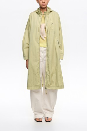 [26SS] 빔바이롤라 롱 플루이드 트렌치 -  그린 B265AWJ008GNB