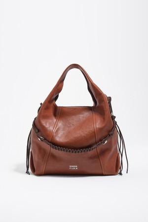 [26SS] 빔바이롤라 가죽 페이버팩 미디엄 - 브라운 B265AIB012BRF