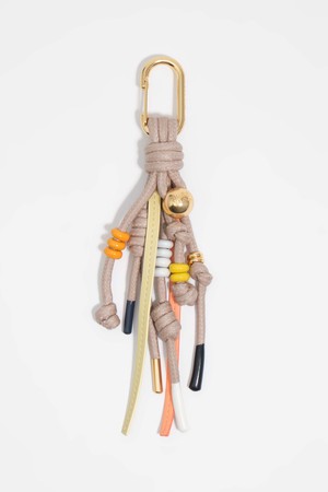 [26SS] 빔바이롤라 로프 폼폼 키링 - 브라운 B265AIZ009BRF