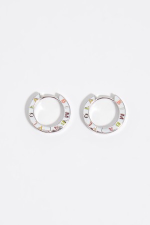 [26SS]빔바이롤라 에이지드 골드 댄서 네크리스 - 실버 B265AIW018SIF