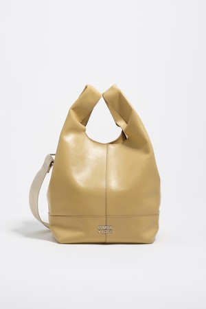 [26SS]빔바이롤라 레더 페이퍼백 미디엄 - 베이지 B265AIB013BEF