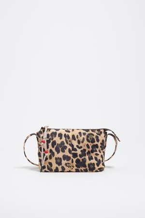 [26SS]빔바이롤라 레오파드 나일론 백 미니 - 베이지 B265AIY002BEF