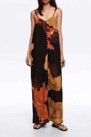 [26SS]빔바이롤라 블랏 A라인 점프수트 - 블랙 B265AWO020BKB