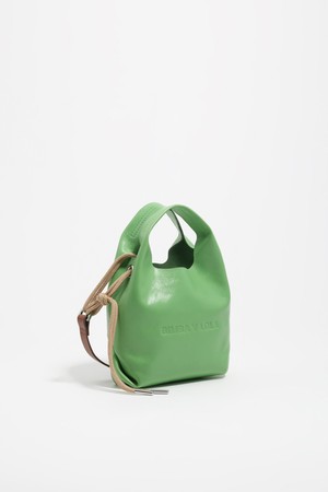 [26SS] 빔바이롤라 레더 페이퍼 크로스바디 미니 백 - 그린 B265AIB017GNF