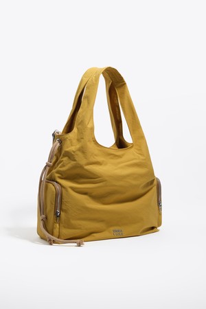 [26SS] 빔바이롤라 오일 페이퍼 포켓 라지 백 - 머스타드 B265AIB027MSF