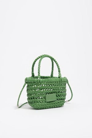 [26SS] 빔바이롤라 레더 플레이티드 크로스 미니 백 - 그린 B265AIY008GNF