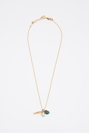 [26SS] 빔바이롤라 피쉬 앤 스톤 네크리스 - 골드 B265AIU009GNF