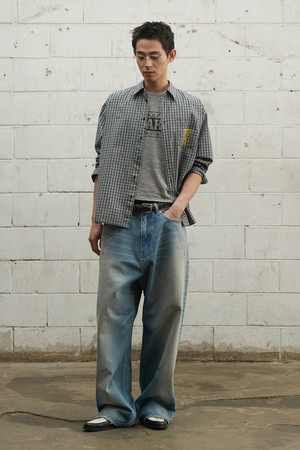 A-Wide Denim _LIndigo [KR265PMN442]