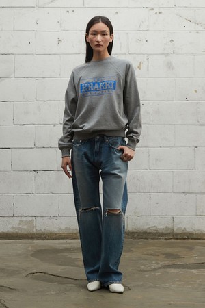 Low Straight Denim  (W)_Indigo [KR265PWN411]