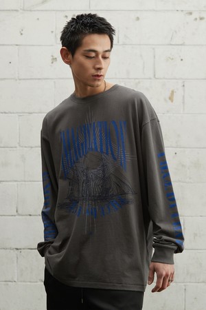 Full Print LS Tee_GREY [KR265PUT482]