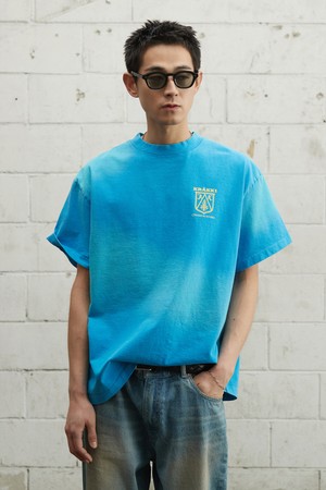 flag Logo Tee_Blue [KR265PUT431]