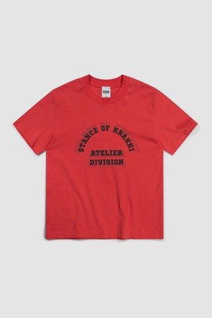 [Unisex] Arch Logo Tee_Red [KR265PUT442]
