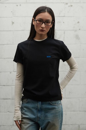 Basic Logo Tee (W)_Black [KR265PWT403]