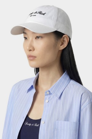 [공식] 스포티앤리치 시라큐스 NY 캡 - 화이트 R265AOH014