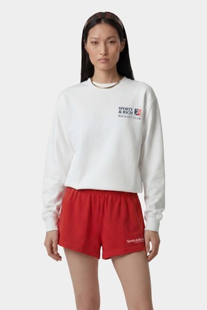 [공식] 스포티앤리치 프로모 크루넥 남여공용 - 화이트 R265AUW023_WHITE-a