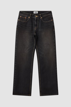 [Women] Low-Waist Denim Pants_Black [KR266PWN972]