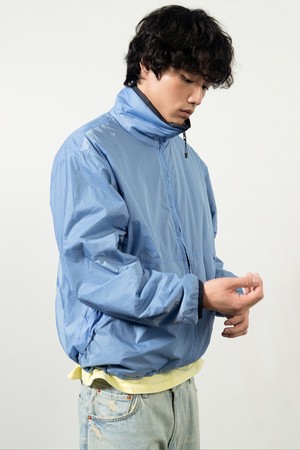 [Unisex] Reversible Fleece Zip-Up_Blue [KR266PUJ901]