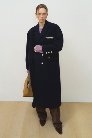 Mori coat Navy