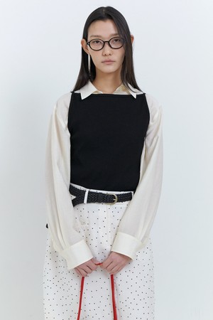 Basic sleeveless Black