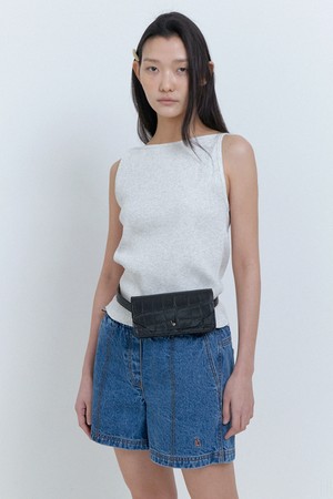 Basic sleeveless Grey