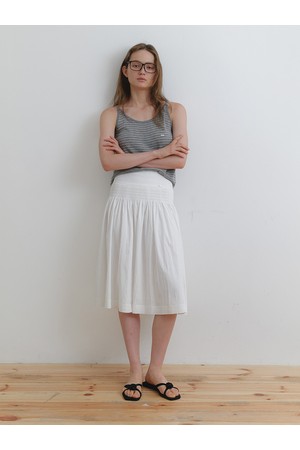Rabbit skirt White