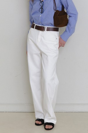 Tate pants white