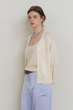 Fondue cardigan cream