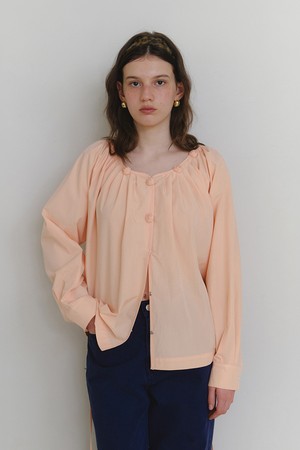 Grace rose blouse Peach Pink