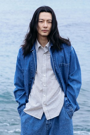 워크 썸머 데님 자켓 [BLUE]