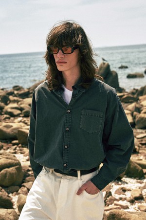 빈티지 피그먼트 셔츠 [7COLOR]