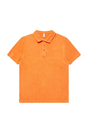 테리 버튼 칼라 티셔츠_BMTS3EZR03_O2_ORANGE-a