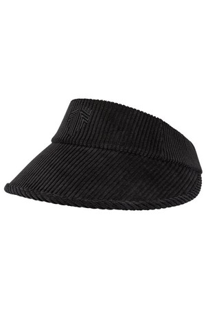 카스텔로 코듀로이 바이져_PWHA3Z0010_BK_BLACK-a