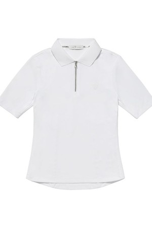 여성 카라 폴로 티셔츠_PWTS3E0002_WT_WHITE-a