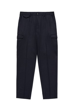 하바나 플리스 울 팬츠_BMPA3FBR02_BK_BLACK-a