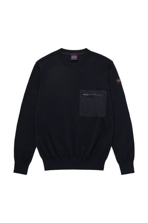 아이코닉 크루넥 울 니트_BMSW4ZPL04_N2_NAVY-a