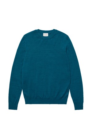 슬럽 조직 라운드 스웨터_BMSW3FTH01_E2_GREEN-a