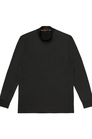 MOCK NECK T-SHIRT_PMTS3F0004_BK_BLACK-a