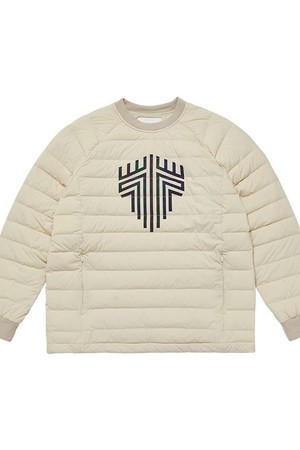 [THE SIENA] 남성 CASTELLO PADDING SWEATSHIRTS_PMJU3F0003_IV_IVORY-a