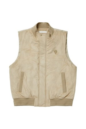 [THE SIENA] 남성 SUEDE PADDING VEST_PMJU3F0002_I2_BEIGE-a