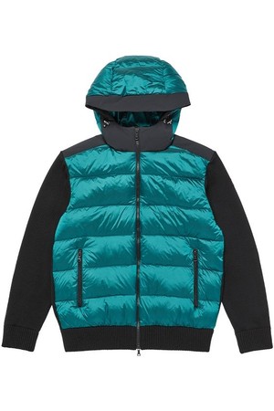 남성 MAGLIA CON ZIP UP  PADDING SWEATER_BMJU3FPL03_B2_BLUE-a