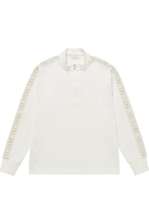 HALF ZIP-UP SIENA T-SHIRT_PMTS4Z0009_WT_WHITE-a