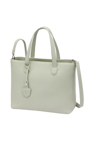 시그니쳐 레더 토트백_PWBA4Z0010_MT_GREEN-a
